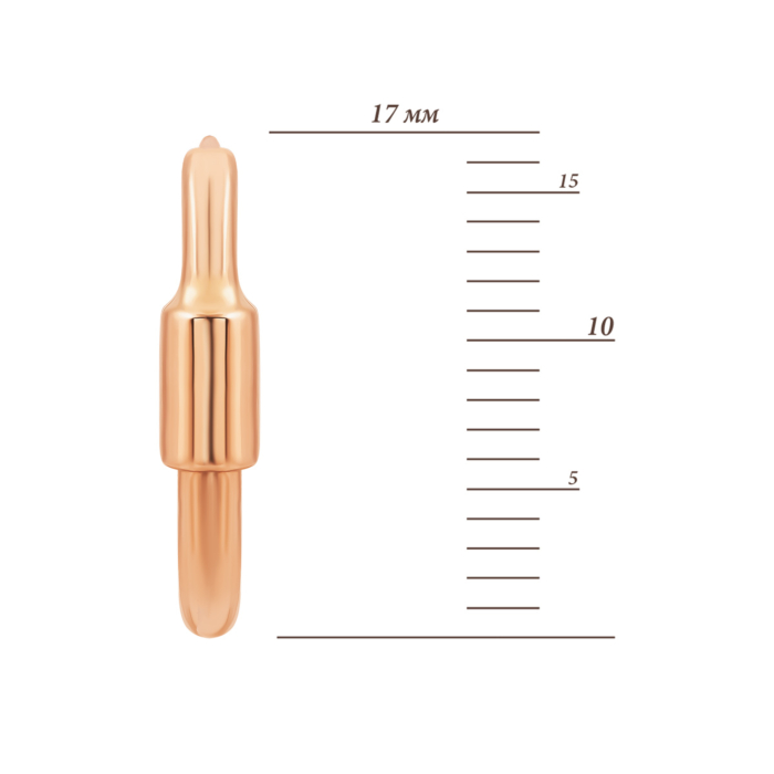 Золотые серьги-конго.Артикул UG52/40/83
