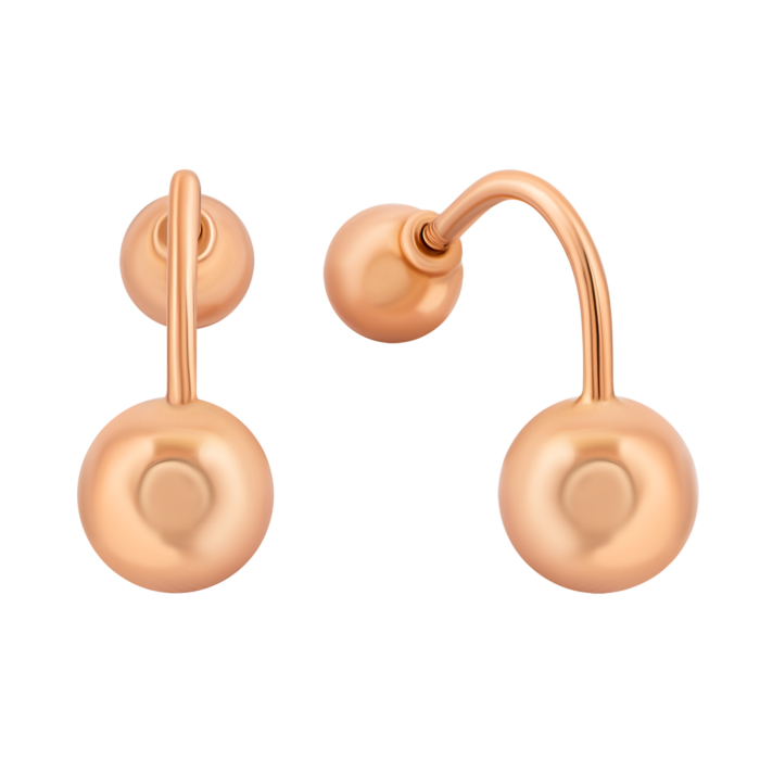 Золоті сережки-протяжки.Артикул UG52112024001-1.5