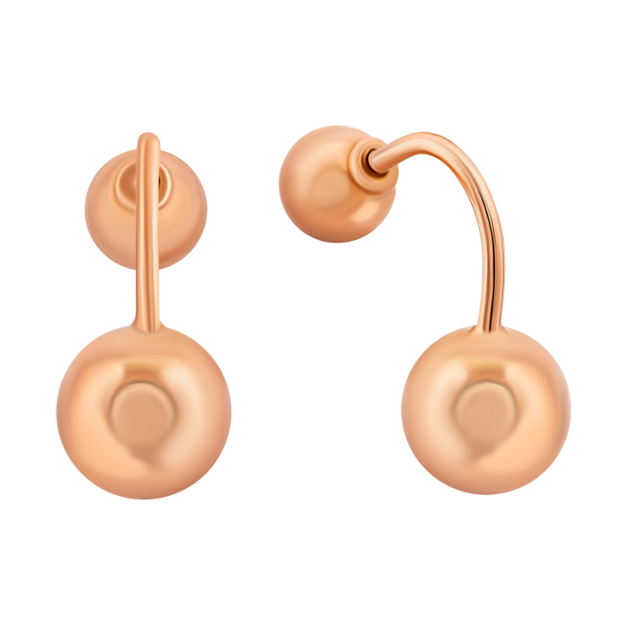 Золоті сережки-протяжки.Артикул UG52112024001-2.5