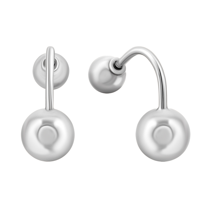 Золотые серьги-протяжки.Артикул UG52112024002-1.5