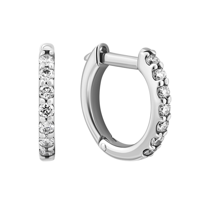 Золотые серьги с бриллиантами.Артикул UG52106552202