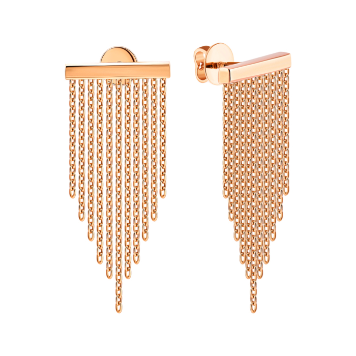 Золотые серьги-подвески.Артикул UG52/50/065