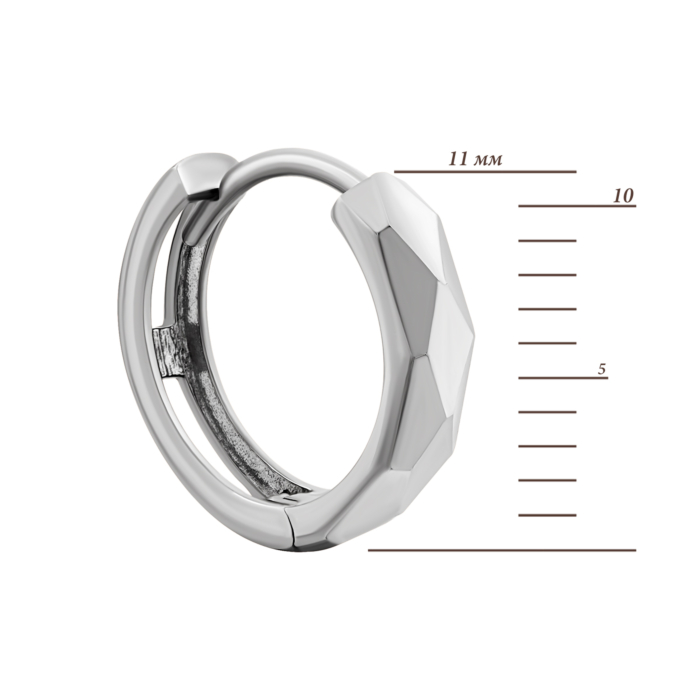 Золотые серьги-конго.Артикул UG52/40/075/1