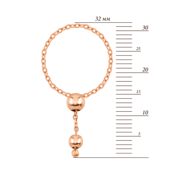 Золота каблучка.Артикул UG51/201/268