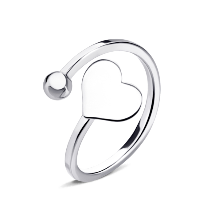 Золота каблучка без вставки. Артикул UG51/201/002/1