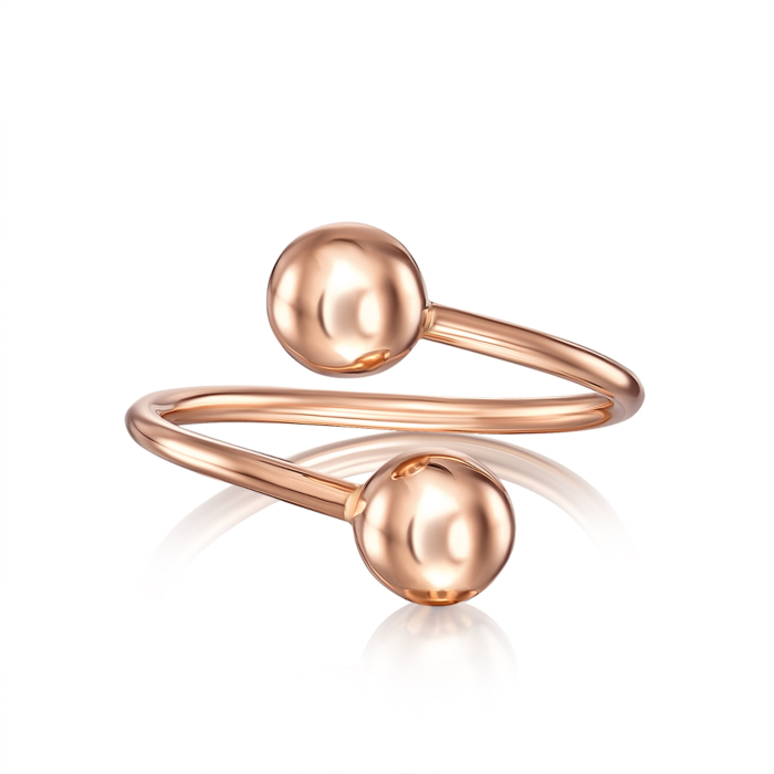 Золотое кольцо без вставки. Артикул 01914/01/0