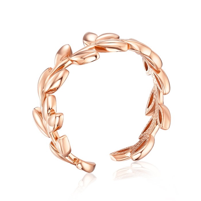 Золотое кольцо без вставки. Артикул 13495/01/0