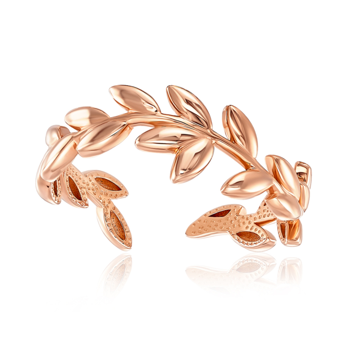 Золотое кольцо без вставки. Артикул 13495/01/0