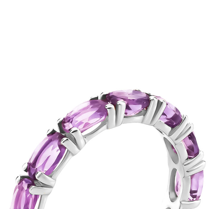 Золотое кольцо с аметистом. Артикул UG51111024102 ам