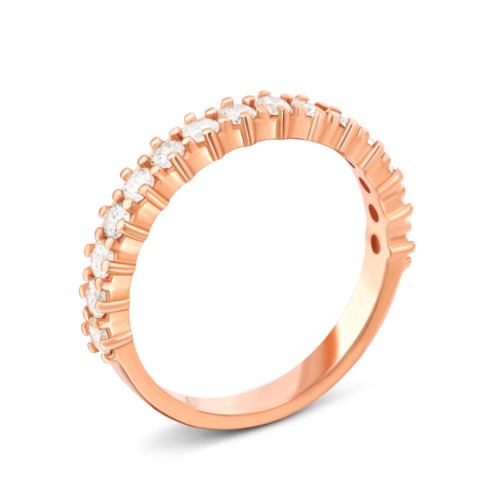 Золотое кольцо с бриллиантами.Артикул UG51111011701