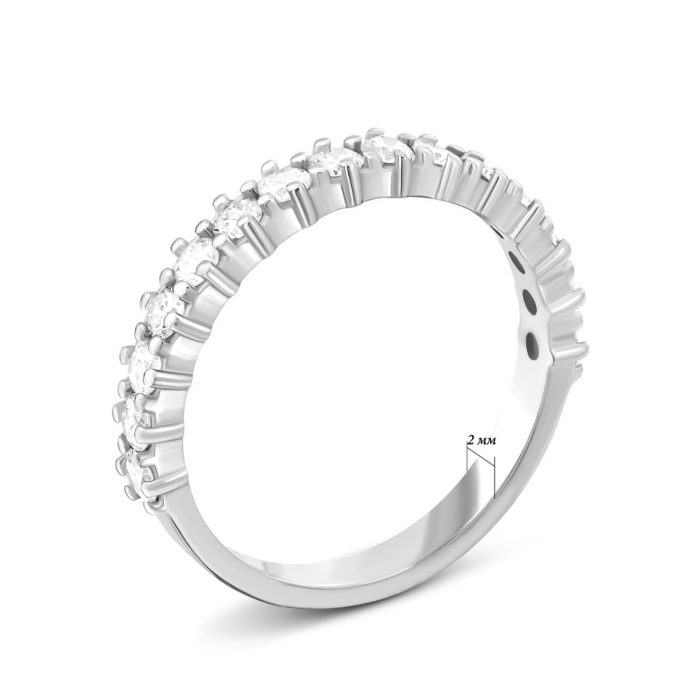 Золота каблучка з діамантами. Артикул UG51111011702