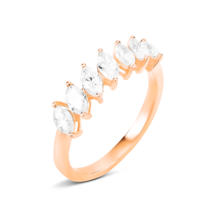 Золота каблучка з діамантами. Артикул UG51111019201 D