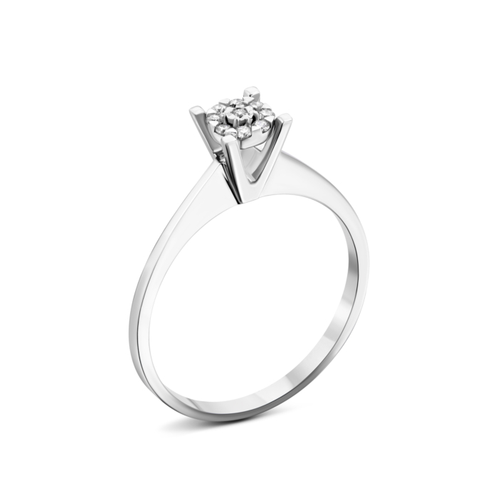 Золотое кольцо с бриллиантами.Артикул UG51111511102