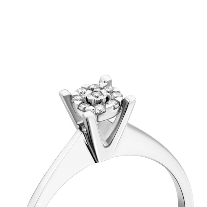 Золотое кольцо с бриллиантами.Артикул UG51111511102