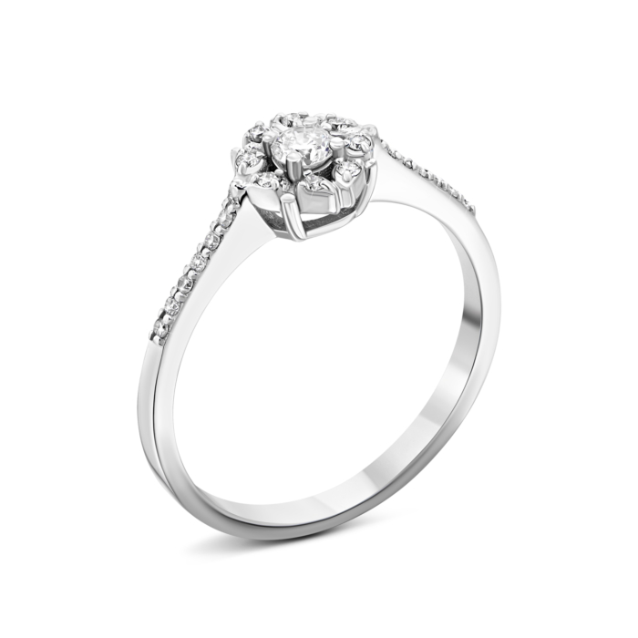 Золотое кольцо с бриллиантами.Артикул UG51111511402