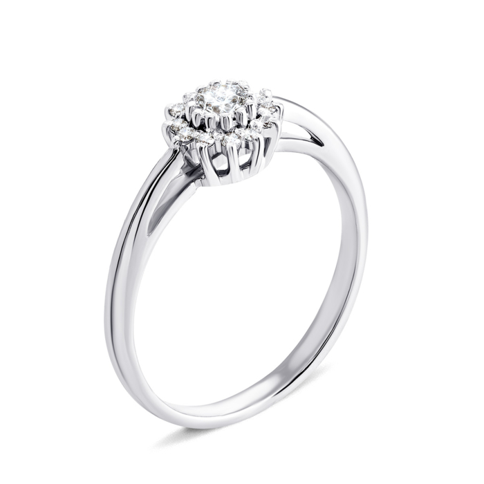 Золотое кольцо с бриллиантами. Артикул UG5113129/1