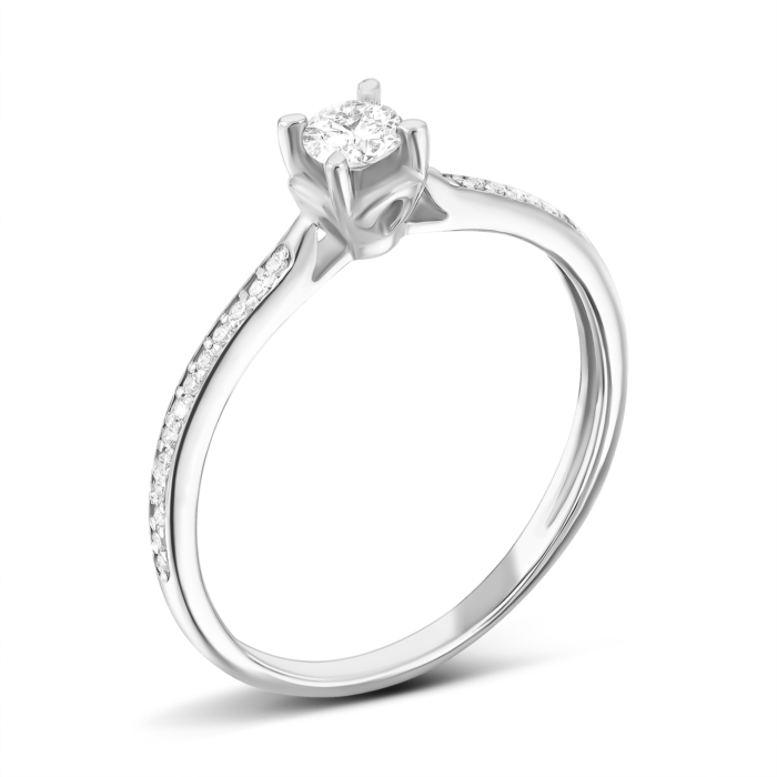 Золота каблучка з діамантами.Артикул UG51191587202