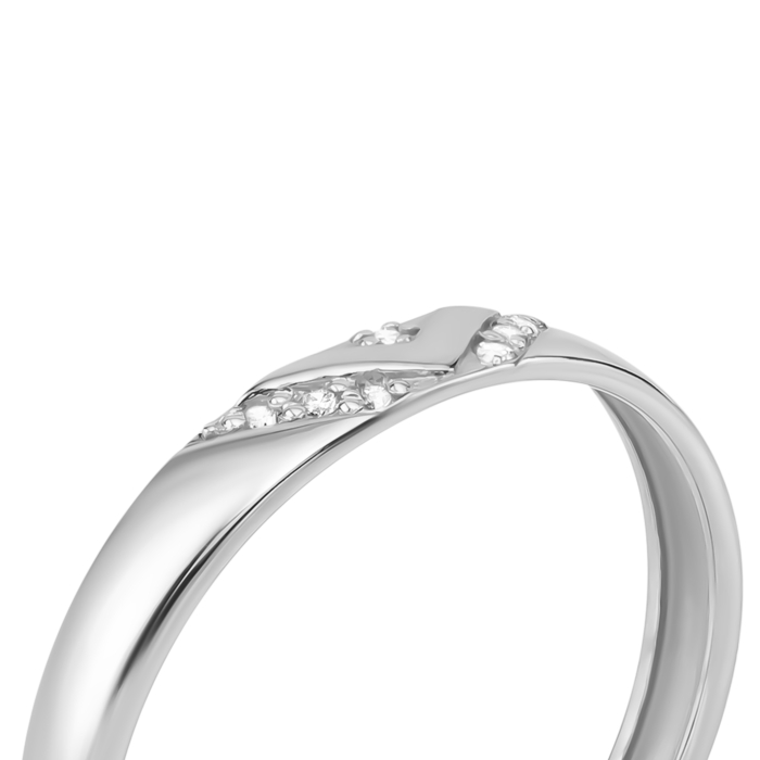 Золотое кольцо с бриллиантами. Артикул UG518/0158/02/01/02