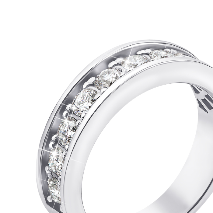 Золотое кольцо с бриллиантами (52460/02/1/8010)