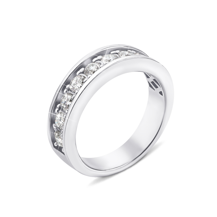 Золотое кольцо с бриллиантами (52460/02/1/8010)