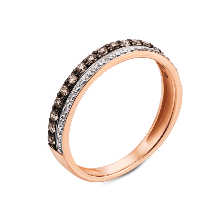 Золотое кольцо с бриллиантами (53406/01/1/8320)