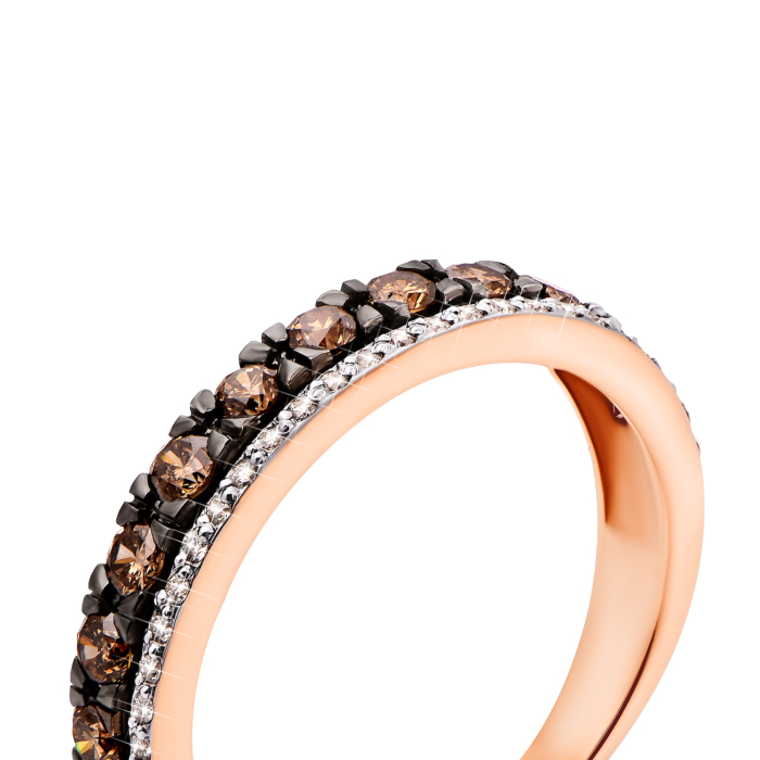 Золотое кольцо с бриллиантами (53427/01/1/8545)