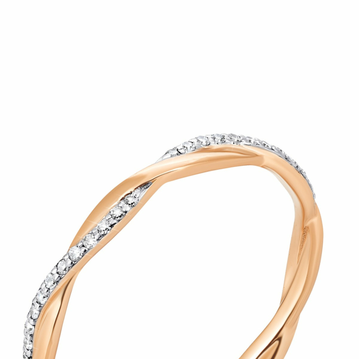 Золота каблучка з діамантами. Артикул UG5800058/01/1/8007