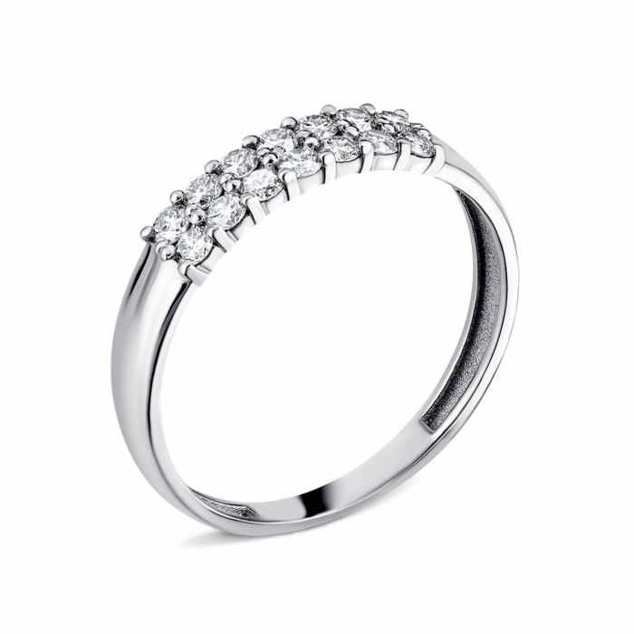 Золота каблучка з діамантами. Артикул UG5КД12054/1