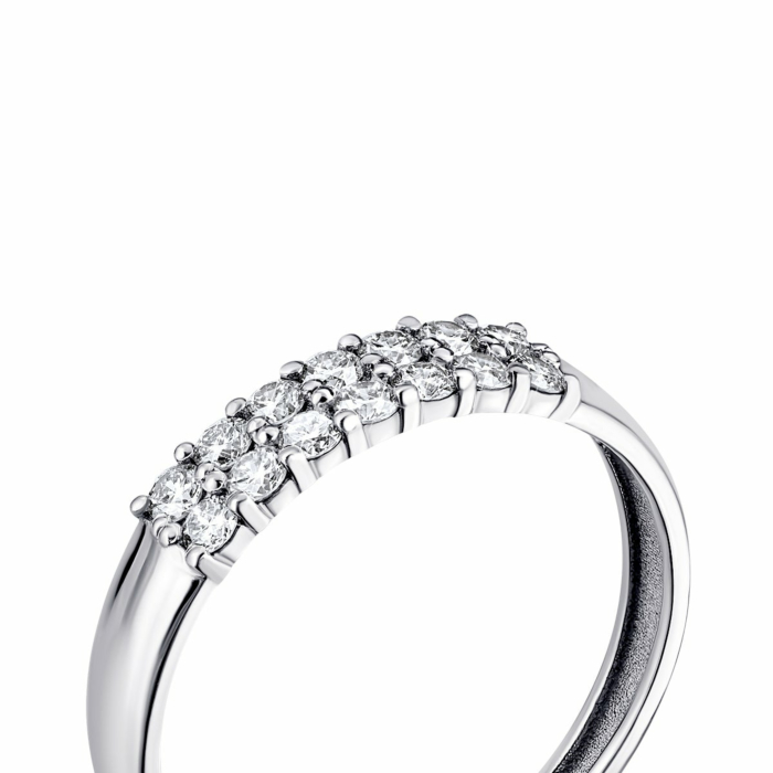 Золота каблучка з діамантами. Артикул UG5КД12054/1