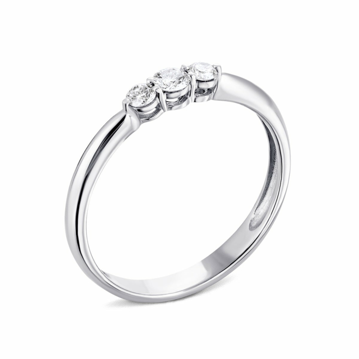 Золотое кольцо с бриллиантами. Артикул UG5К1058/1