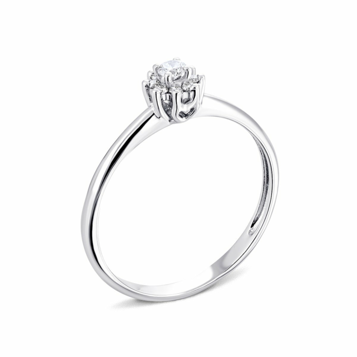 Золота каблучка з діамантами. Артикул UG5К1957/1