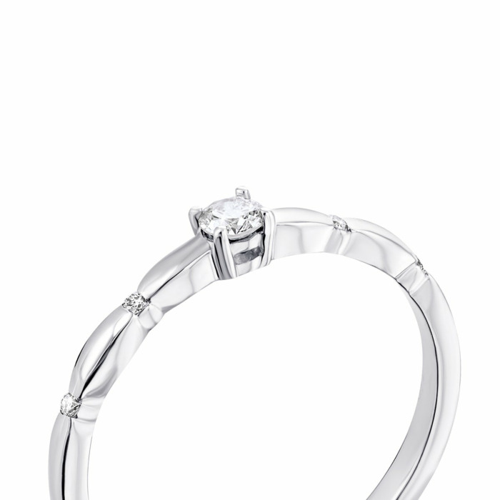 Золотое кольцо с бриллиантами. Артикул UG5К1967/1