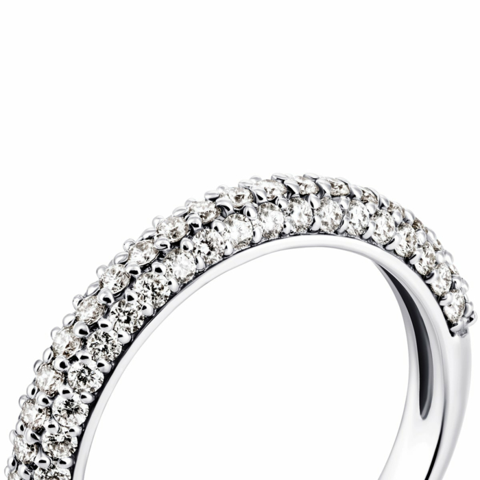 Золота каблучка з діамантами. Артикул UG5КДz7422/1_0.8