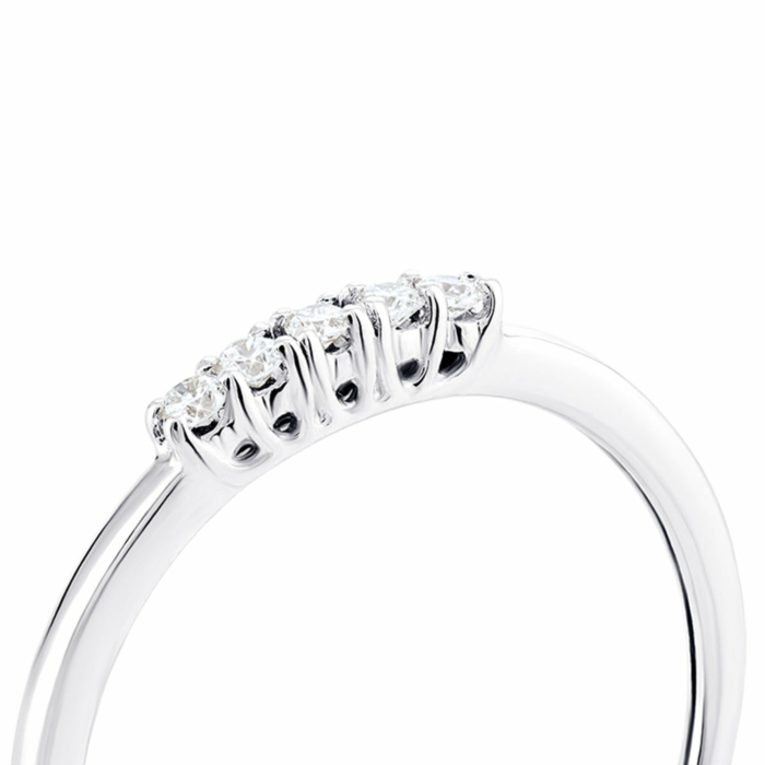 Золота каблучка з діамантами. Артикул UG5КДz7492/1