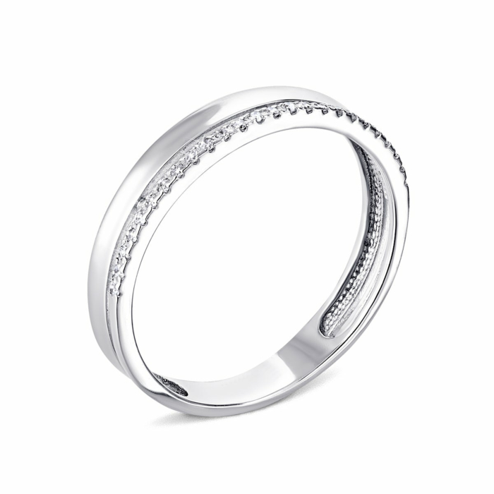 Золота каблучка з діамантами. Артикул UG5ЗК1010/1