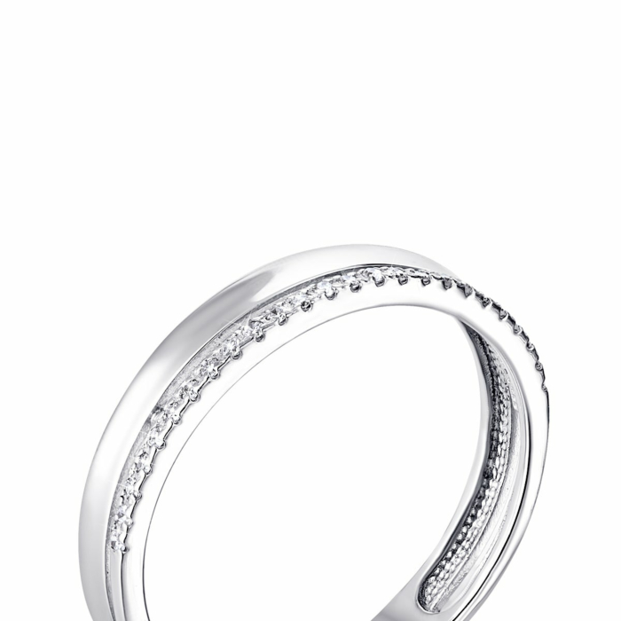 Золота каблучка з діамантами. Артикул UG5ЗК1010/1