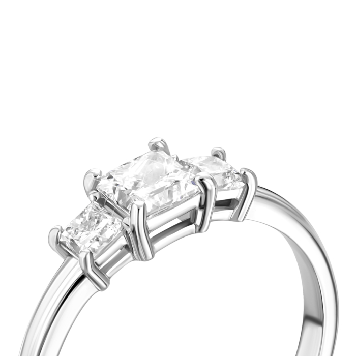 Золотое кольцо с бриллиантами.Артикул UG5ZKD1001