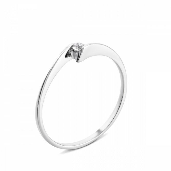 Золота каблучка з діамантом. Артикул UG5101200/1