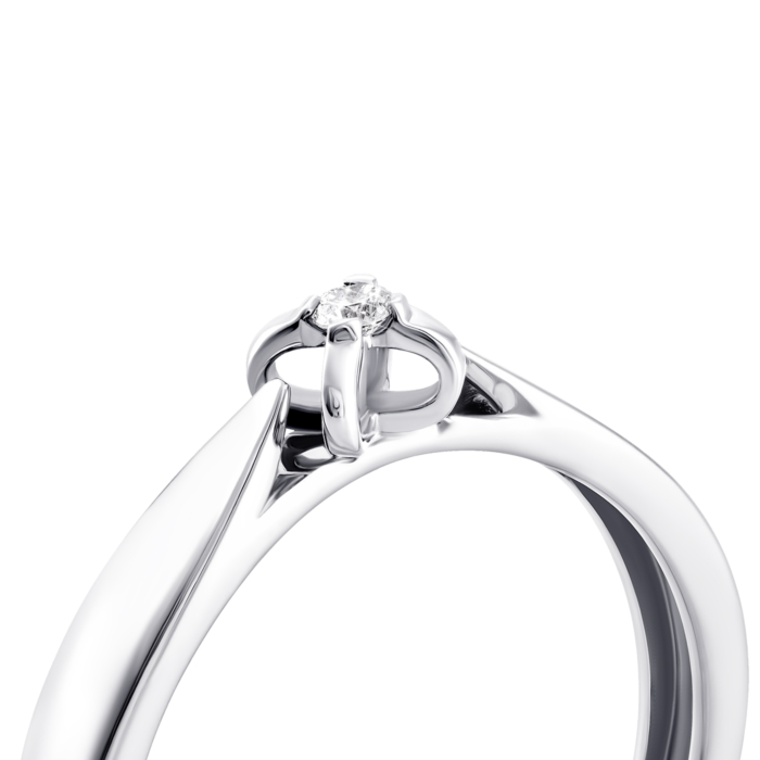 Золота каблучка з діамантом. Артикул UG5101402 /1