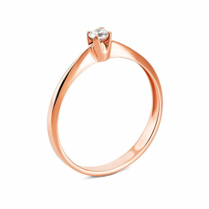 Золота каблучка з діамантом. Артикул UG5КДz7493