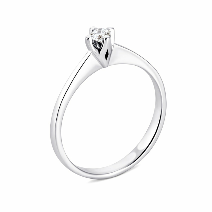 Золота каблучка з діамантом. Артикул UG5КДz 7527/1