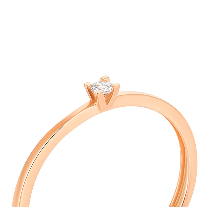 Золота каблучка з діамантом. Артикул UG5КДz7298