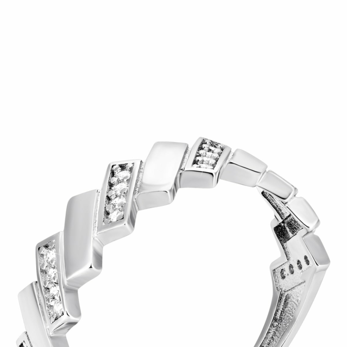 Золотое кольцо с фианитами. Артикул UG51/101/066/1