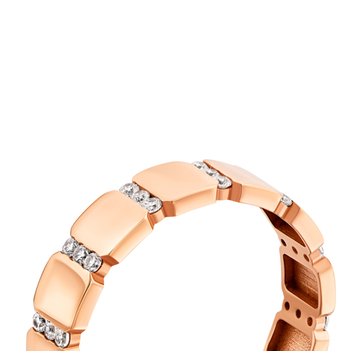 Золотое кольцо с фианитами.Артикул UG51/201/152