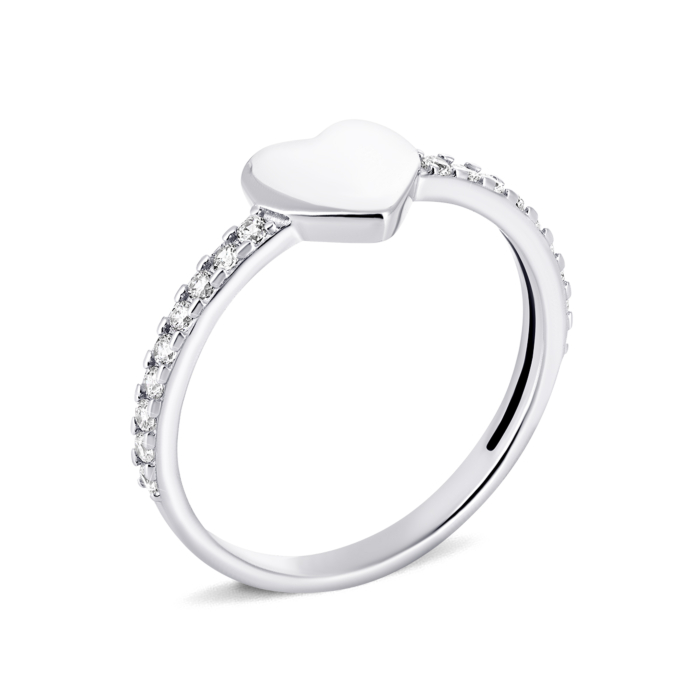 Золотое кольцо с фианитами. Артикул UG511001/1