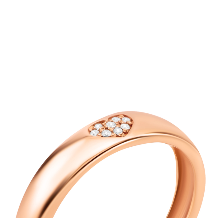 Золота каблучка з фіанітами.Артикул UG5110042/01/00/0064