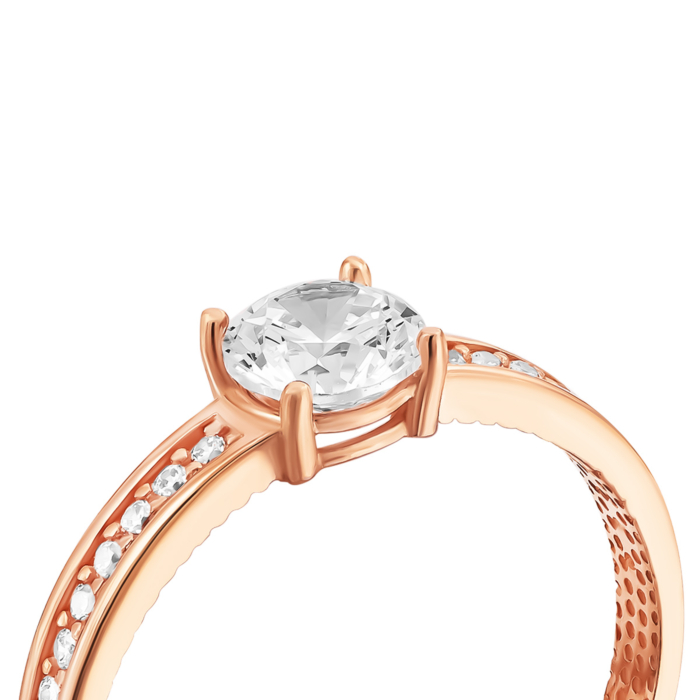 Золотое кольцо с фианитами.Артикул UG51111022401