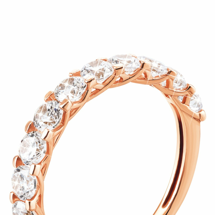 Золотое кольцо с фианитами. Артикул UG5КВ1137и