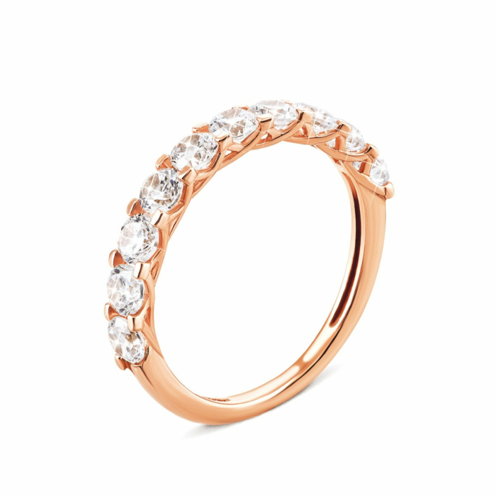 Золотое кольцо с фианитами. Артикул UG5КВ1137и