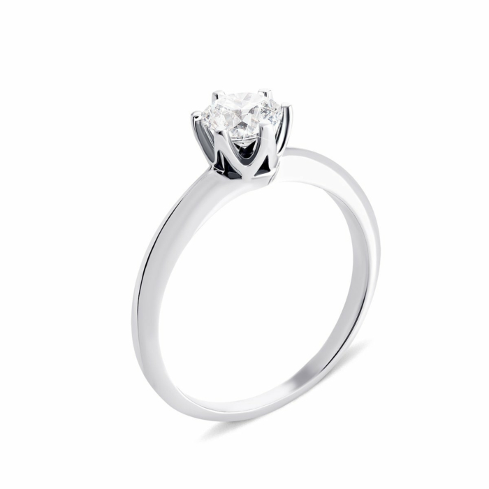 Золотое кольцо с фианитом S.Артикул UG5КД4096/1Royal